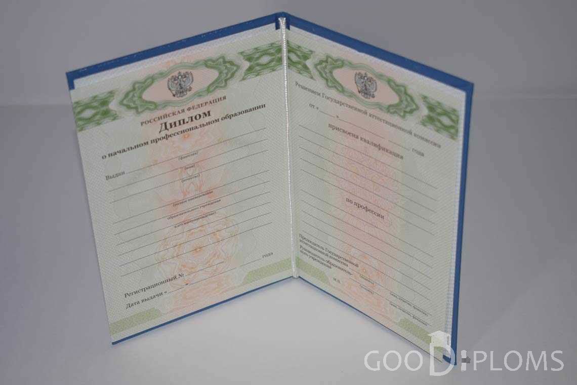 Диплом Училища период выдачи 2011-2020  -  Назрань