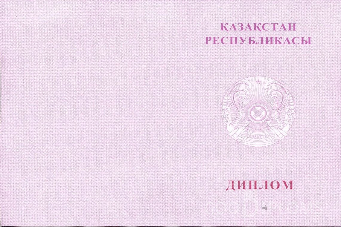 Казахский диплом магистра с отличием - Обратная сторона- Назрань