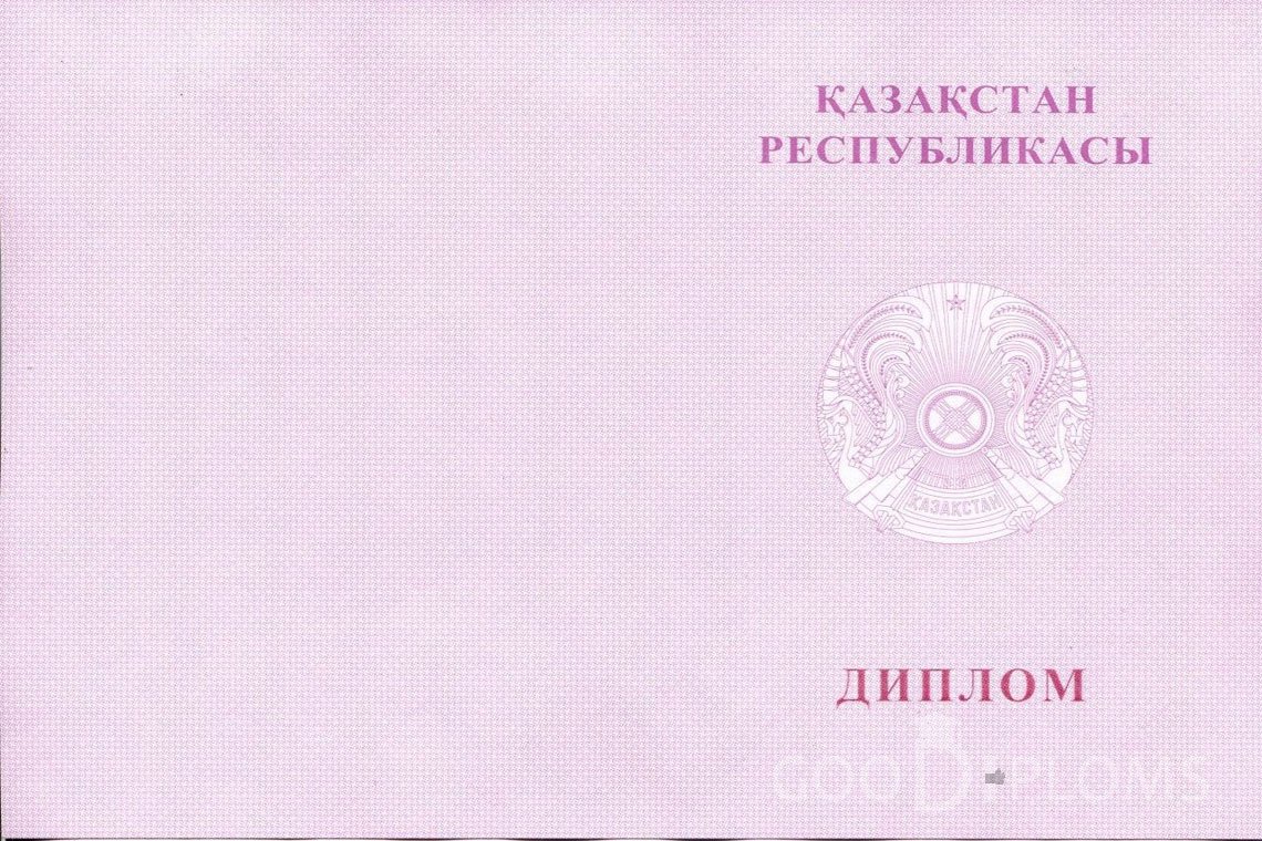 Казахский диплом техникума с отличием - Обратная сторона- Назрань
